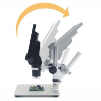 Микроскоп G1200 цифр. 1200X 7" 12MP, регулир. подставке + 2 лампы