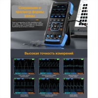 Осциллограф портативный FNIRSI 2C23T, 2 канала до 10 мГц, генератор