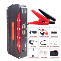 Автомобильное аварийное пусковое устройство D8 Jump Starter 300А, Power Bank 16000 мАч