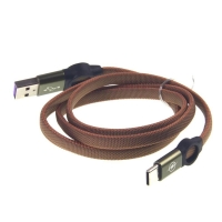 Шнур JKX002 3A 1м USB 3.0 быстрая зарядка Type-C