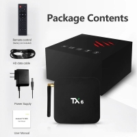TV Box Tanix TX6, Allwinner H6,, Android 9.0, 4/32ГБ