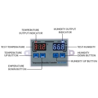 Контроллер температуры, влажности W1099 для инкубатора 220В