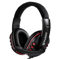 Игровые наушники TUCCI A5 Gaming с микрофоном проводные Black/Red (TA5)