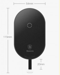 Беспроводное зарядное устройство BASEUS приемник для смартфона мини USB