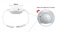 Диммер для управления яркостью светодиодной ленты 12-24 В