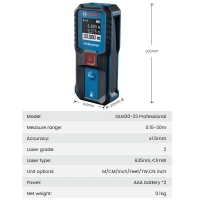 Лазерный дальномер Bosch GLM 30-23 до 30 м, точность 1.5 мм