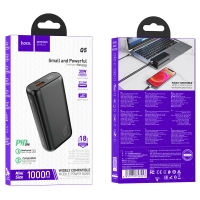 POWER BANK HOCO Q5, 10000 мАч, LED, USB-A, 30 Вт, QC 3.0