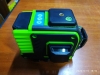 Лазерный круговой 3D уровень BINLI, нивелир 12 линий, зеленый лазер, аккумулятор, кронштейн, пульт, кейс