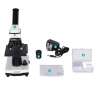 Микроскоп биологический Aomekie 64X/160X/640X + слайды