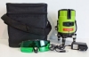 Самовыравнивающийся лазерный уровень, нивелир CLUBIONA 05GC 5-линий, 6-точек, зеленый лазер, профессиональный, сумка