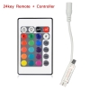 Пульт ДУ 24 кнопки + контроллер управления LED лентой RGB