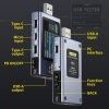 USB-тестер FNIRSI FNB58 Bluetooth диагностический