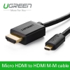 Ugreen  микро-HDMI - HDMI кабель. 3D, 4 К,  2 К, 1.5 м