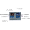 Контроллер температуры, влажности W1099 для инкубатора 220В