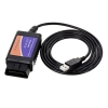 ELM327 OBD-II диагностический сканер USB для автомобиля V1.5 для Windows