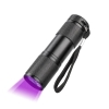 Фонарик УФ ультрафиолетовый Sanyi 9 LED 395 нм без батареек