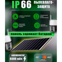 Уличная камера VC3-4G. V380 Pro с солнечной панелью (сим карта), микрофон, динамик