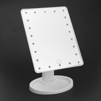 Косметическое зеркало с LED подсветкой, поворотное
