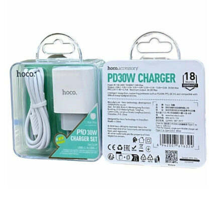 Зарядное устройство HOCO C76A Pro, PD 30Вт, Type-C на Type-C