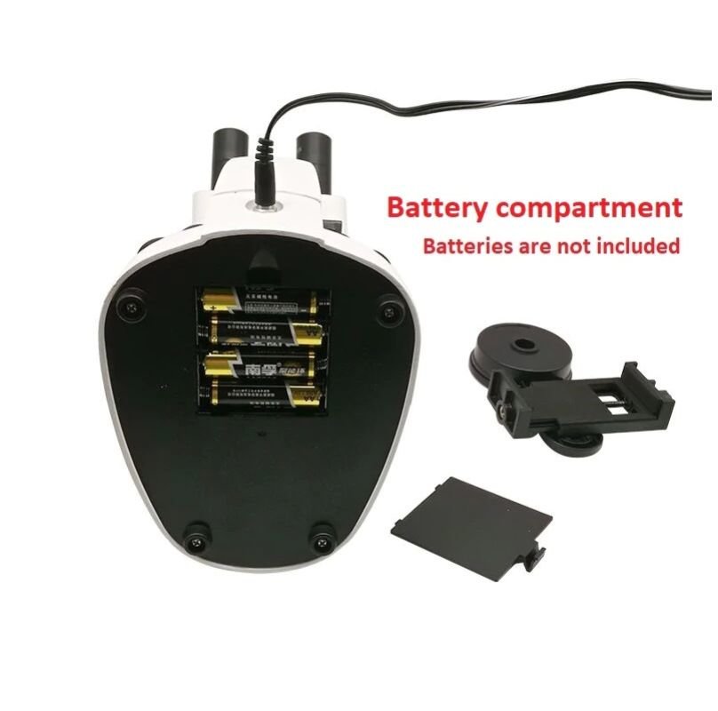 Профессиональный бинокулярный биологический микроскоп YEGREN XSP-126L 40X-1600X, + камера 2Мп