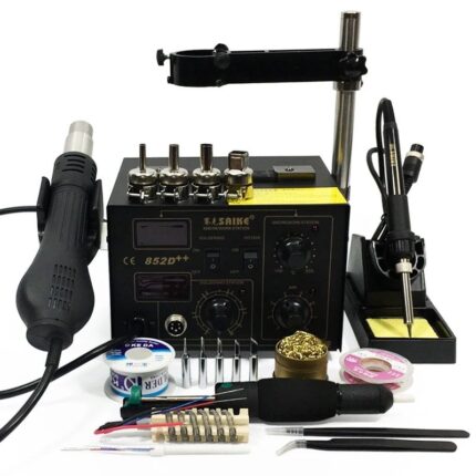 Паяльная станция Saike-852d++ с феном Set-D