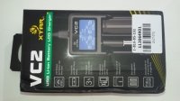 XTAR VC2 USB зарядное устройство для Li-ion аккумуляторов (Код: )