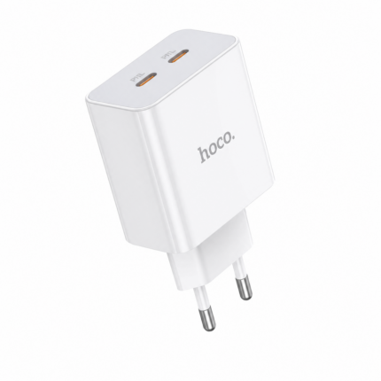 Зарядное устройство HOCO C108A, 28.5 Вт, 2 USB-C, QC 3.0, Type-C