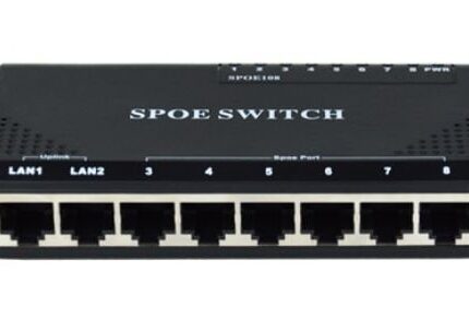 POE коммутатор развитвитель Ethernet на 6 сетевых IP-камер