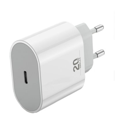 Зарядное устройство GERLAX A15, PD 20W, 3А, USB-C, голова, белый