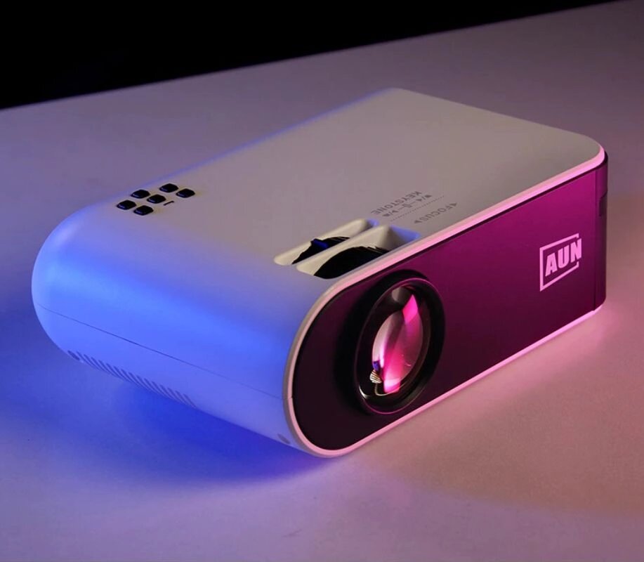 Мини-проектор AUN W18, 2800 люмен, 854x480 dpi