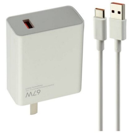 Зарядное устройство Xiaomi MDY-12-ES, 67 Вт, быстрая зарядка, шнур Type-C